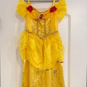 Princess Belle Gown 4-6T with accessories